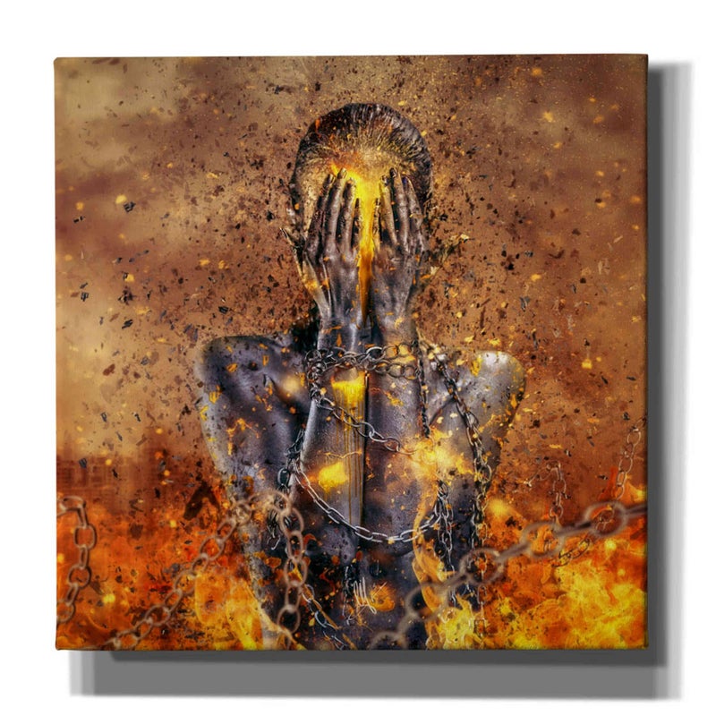 Cortesi Home 'Through Ashes Rise' by Mario Sanchez Nevado, Canvas Wall Art, 18"x18" - Image 1
